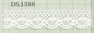DS1588 Dây đăng Ten Cotton Rộng: 16mm