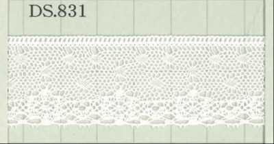 DS831 Dây đăng Ten Cotton Rộng: 26mm