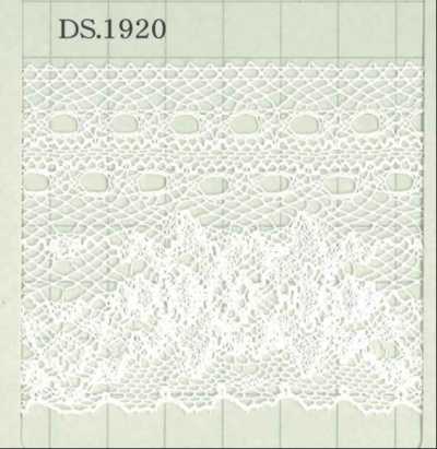 DS1920 Dây đăng Ten Cotton Rộng: 63mm