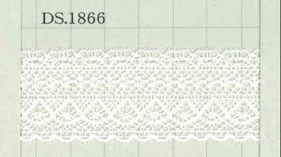 DS1866 Dây đăng Ten Cotton Rộng: 28mm