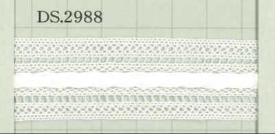 DS2988 Dây đăng Ten Cotton Rộng: 23mm