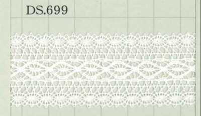 DS699 Dây đăng Ten Cotton Rộng: 29mm