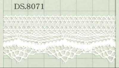 DS8071 Dây đăng Ten Cotton Rộng: 23mm