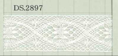 DS2897 Dây đăng Ten Cotton Rộng: 23mm