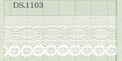 DS1103 Dây đăng Ten Cotton Rộng: 27mm