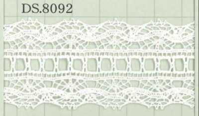 DS8092 Dây đăng Ten Cotton Rộng: 33mm