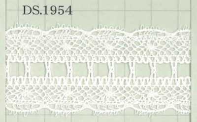 DS1954 Dây đăng Ten Cotton Rộng: 33mm