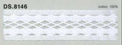 DS8146 Dây đăng Ten Cotton Rộng: 26mm