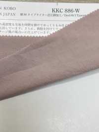 KKC886-W Cotton 80 Vải Cotton Typewritter Omi Gia Công Tẩy Trắng Uni Textile Ảnh phụ