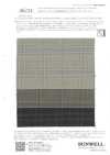 46214 <Monaluce> Kẻ Caro Tartan Twill 2 Chiều Nhuộm Sợi