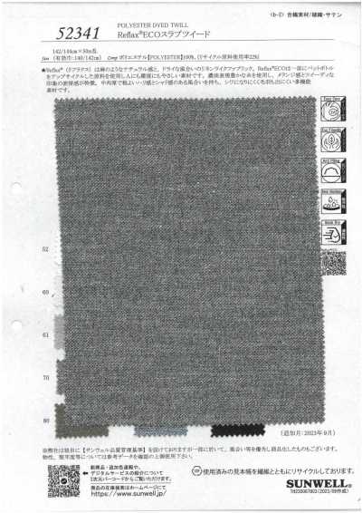 52341 Reflax®ECO Vải Tweed Slub
