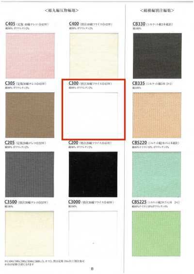 C300 Vải Rib Cotton 30s Dệt Kim Rib Tròn Rộng 45W