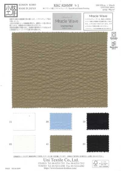 KKC828MW D-1 80 Twill đặc Biệt Miracle Wave