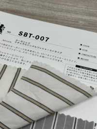 SBT-007 Sọc Kẻ Sọc Nhăn Tự Nhiên Hữu Cơ[Vải] Sợi Kuwamura Ảnh phụ