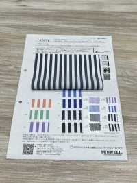 45076 Polyester/rayon 50 Kẻ Sọc Chỉ Vải Broadcloth SUNWELL Ảnh phụ