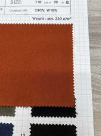 RN9005 Twill Bông Tự Nhiên Tự Nhiên[Vải] SHIBAYA Ảnh phụ
