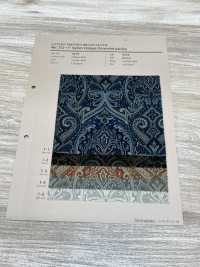 4219 SEVENBERRY® 40 Vải Broadcloth Chỉ Họa Tiết Paisley Phong Cách Cổ điển VANCET Ảnh phụ