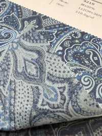 4219 SEVENBERRY® 40 Vải Broadcloth Chỉ Họa Tiết Paisley Phong Cách Cổ điển VANCET Ảnh phụ