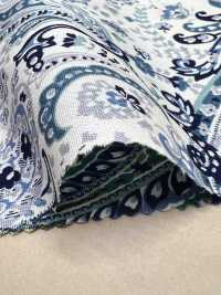 4227 Vải Broadcloth Phong Cách Cổ điển Big Paisley VANCET Ảnh phụ