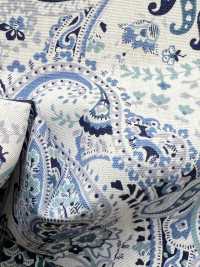 4227 Vải Broadcloth Phong Cách Cổ điển Big Paisley VANCET Ảnh phụ