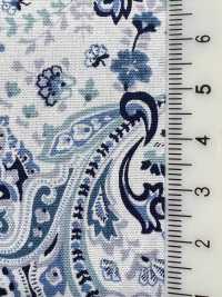 4227 Vải Broadcloth Phong Cách Cổ điển Big Paisley VANCET Ảnh phụ
