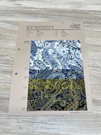 4227 Vải Broadcloth Phong Cách Cổ điển Big Paisley VANCET Ảnh phụ