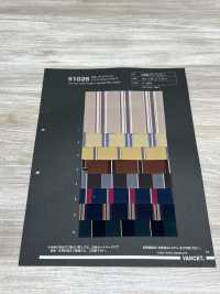 51026 40 Vải Cotton Typewritter Chỉ Sợi Regimental Kẻ Sọc VANCET Ảnh phụ