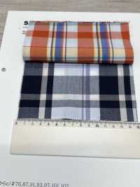 55008 40 Chỉ Thô Vải Broadcloth Sợi đơn Madras Kẻ Caro VANCET Ảnh phụ
