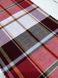 55008 40 Chỉ Thô Vải Broadcloth Sợi đơn Madras Kẻ Caro VANCET Ảnh phụ