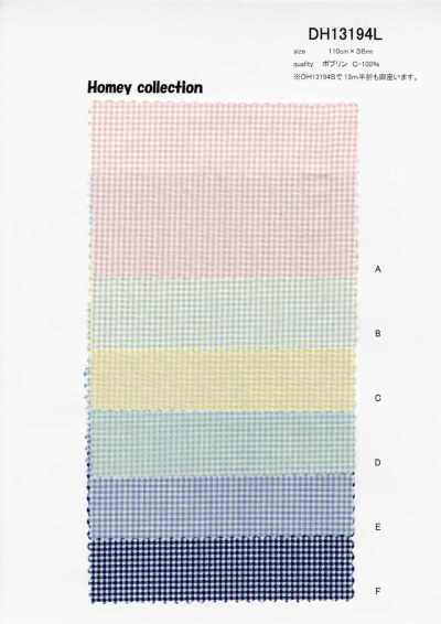 DH13194S Vải Sheeting Homie (Kẻ Caro Gingham) Nửa Gập