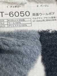 NT-6050 Lông Thủ Công [Boa Len Hai Mặt][Vải] Ngành Công Nghiệp Hàng Tồn Kho Nakano Ảnh phụ