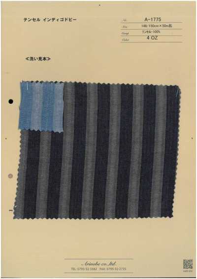 A-1775 Dobby Tencel Indigo