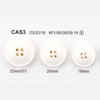 CAS3 Cúc 4 Lỗ Bằng Nhựa Resin Nylon