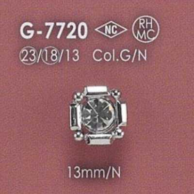G7720 Cúc Chân Khoen Nửa Tròn Bằng Thủy Tinh/đúc