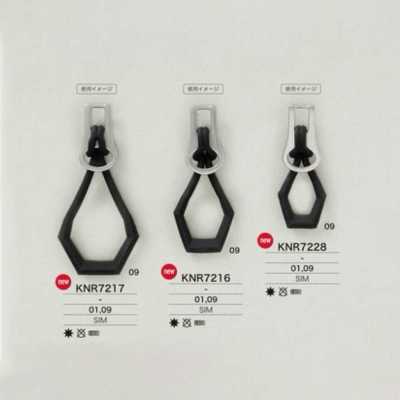 KNR7217 Điểm Dây Khóa Kéo Bằng Silicone