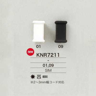 KNR7211 Phụ Kiện Dây Bằng Silicone Tương Thích Với Dây Rộng 2–3 Mm