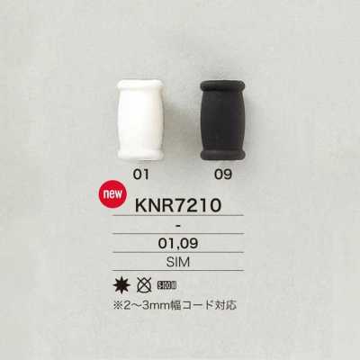 KNR7210 Phụ Kiện Dây Bằng Silicon, Phù Hợp Với Dây Rộng 2–3 Mm