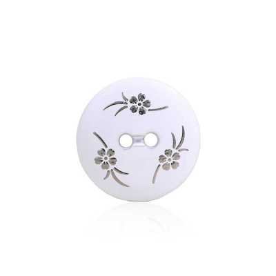 N53 Cúc 2 Lỗ Mặt Trước Bằng Nhựa Resin ABS