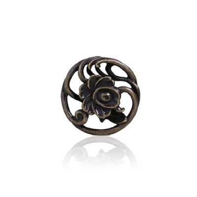 OBU4836 Cúc Chân Khoen Bán Nguyệt Bằng Hi-metal