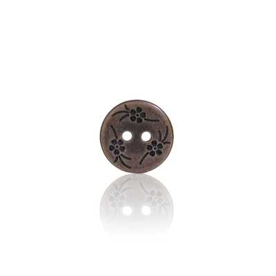 RVS6813 Cúc 2 Lỗ Mặt Bằng Nhựa Resin Polyester