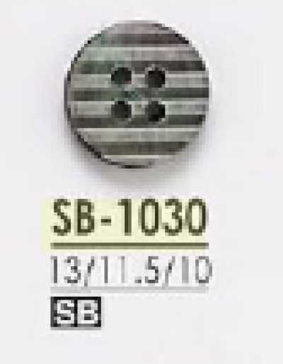 SB1030 Cúc 4 Lỗ Làm Từ Ngọc Trai đen
