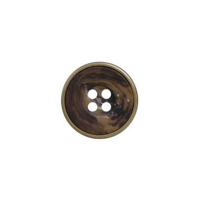 VGC1001 Cúc 4 Lỗ Mặt Trước Bằng đồng Thau/nhựa Polyester Resin