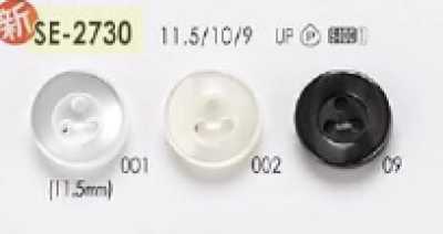 SE2730 Nút 3 Lỗ Mặt Bằng Nhựa Polyester