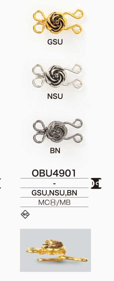 OBU4901 Móc Cài Lò Xo Bằng đúc Cao/đồng Thau