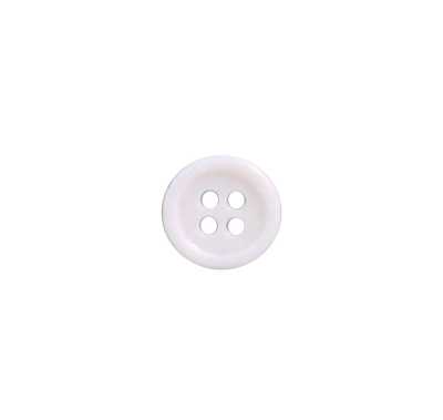 ECG2104P Cúc 4 Lỗ Mặt Trước Bằng Nhựa Polyester