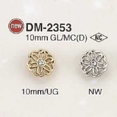 DM2353 Cúc Chân Khoen Tròn Bằng Thủy Tinh/đúc áp Lực