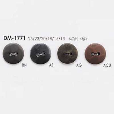 DM1771 Cúc 2 Lỗ Mặt Bằng Kim Loại Cao Cấp