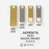 AKP8537N Điểm Dây Khoá Kéo Làm Từ Nhựa Epoxy/đúc Khuôn