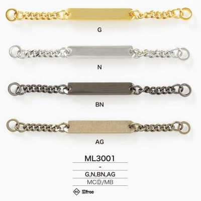 ML3001 Móc Treo Cổ áo Bằng đúc Khuôn/đồng Thau