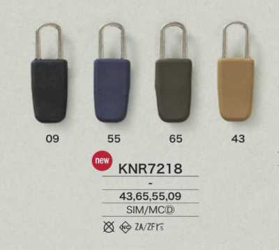KNR7218 Đầu Dây Khoá Kéo Bằng Mirable (Silicone)/đúc Khuôn